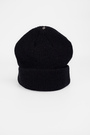 Шапка черное лого черная 039014