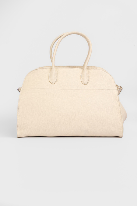 Сумка 38 см молочная кожа рельеф 039062