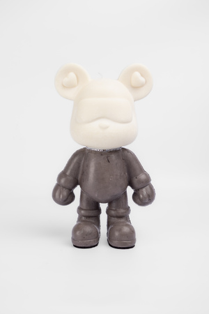 Свічка сіра 039131