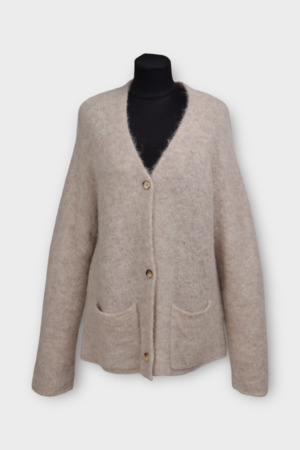 Кардиган пудра кашемір 039224