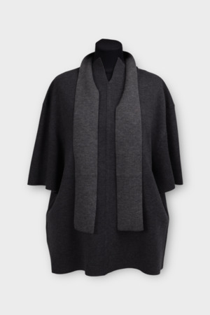 Кофта серый трикотаж 039251