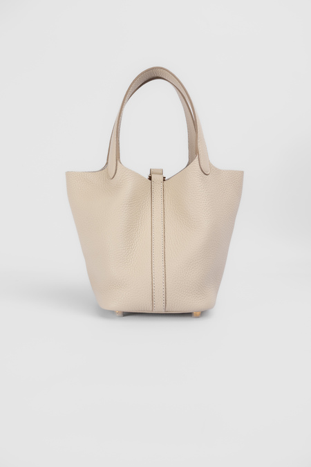 Сумка 30 см молочная кожа 039613