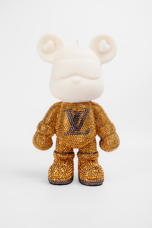 Свічки золоті камінці 039725