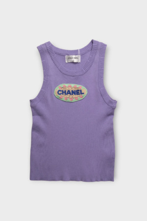 Футболка лого вишивка фіолетовий котон 039862