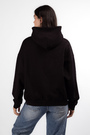 Худі з кишенею чорний текстиль 039899