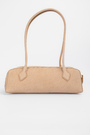 Сумка 32 см бежева замша 040491