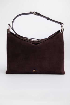 Сумка 37 см винная замша 040503