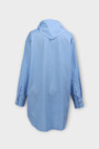 Сорочка довга блакитна бавовна 040559